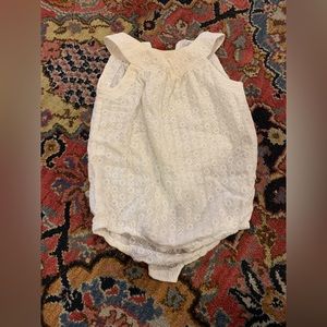 Busy bees 24 month white eyelet bubble